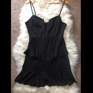 🎄Little Black Dress with Flounces, Ruffles